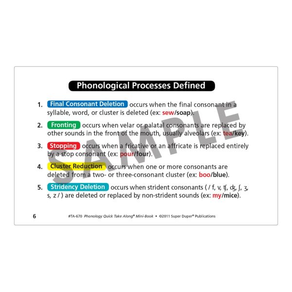 Phonology Quick Take Along - Image 5