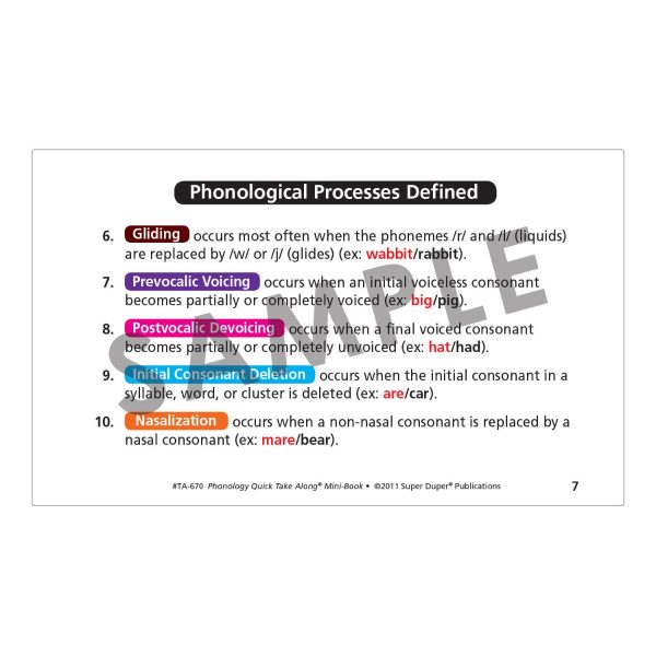 Phonology Quick Take Along - Image 6