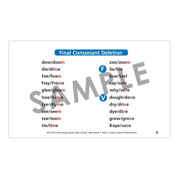 Phonology Quick Take Along - Image 8