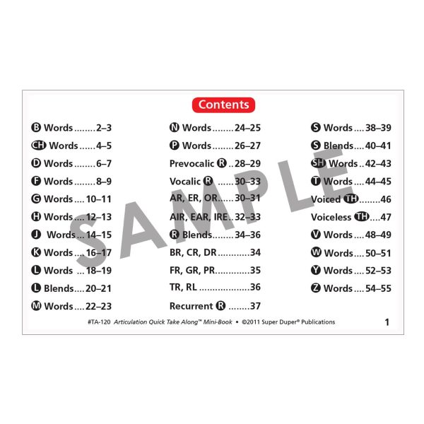 Articulation Phrases & Sentences Quick Take Along - Image 10