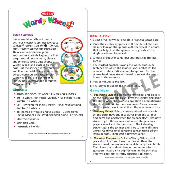 Webber Wordy Wheels Bundle - Image 18