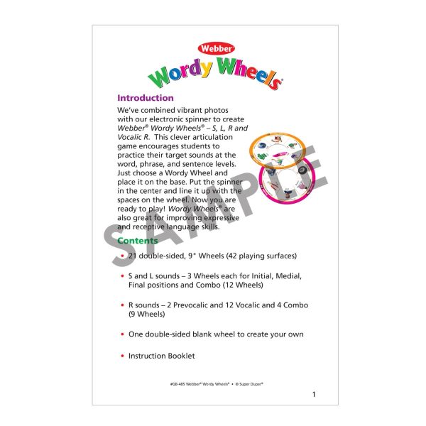 Webber Wordy Wheels Bundle - Image 3