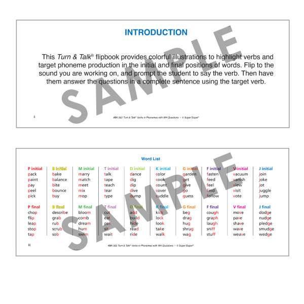 Turn and Talk Verbs By Phonemes - Image 2