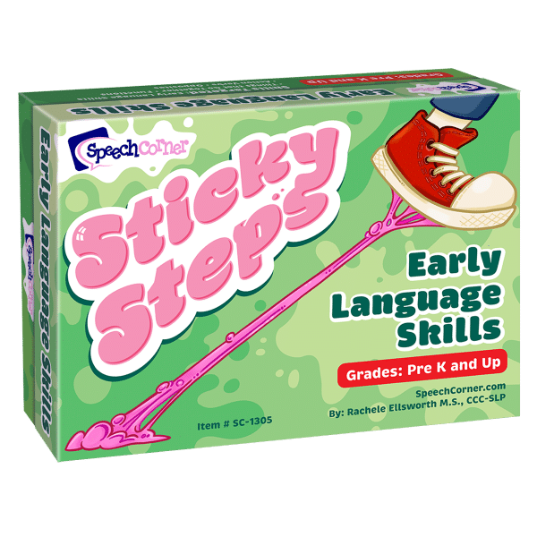 Sticky Steps Early Language Skills *Pre-Order Item-Will Ship End of January*