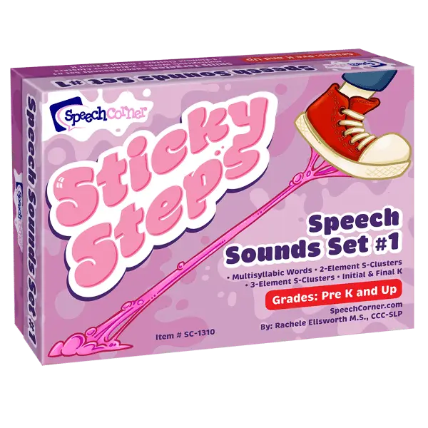 Sticky Steps Speech Sounds Set #1