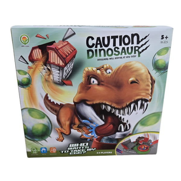 Caution Dinosaur **Ships mid-February**