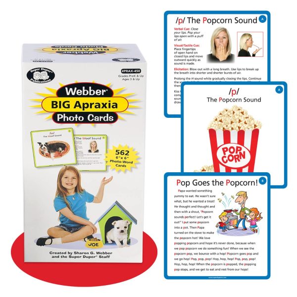 Webber Big Apraxia Photo Cards