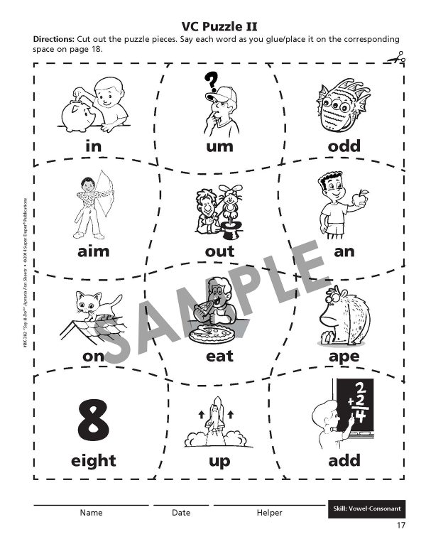 Say and Do Apraxia Fun Sheets - Image 5