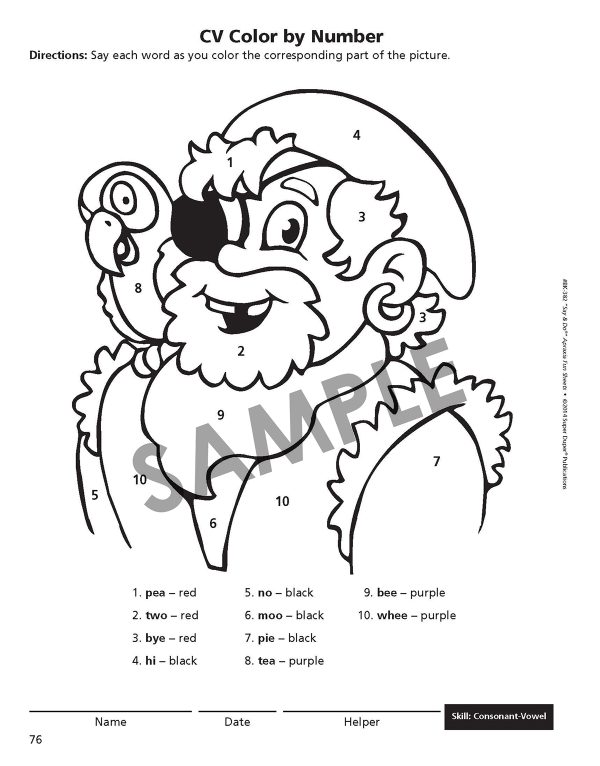 Say and Do Apraxia Fun Sheets - Image 7