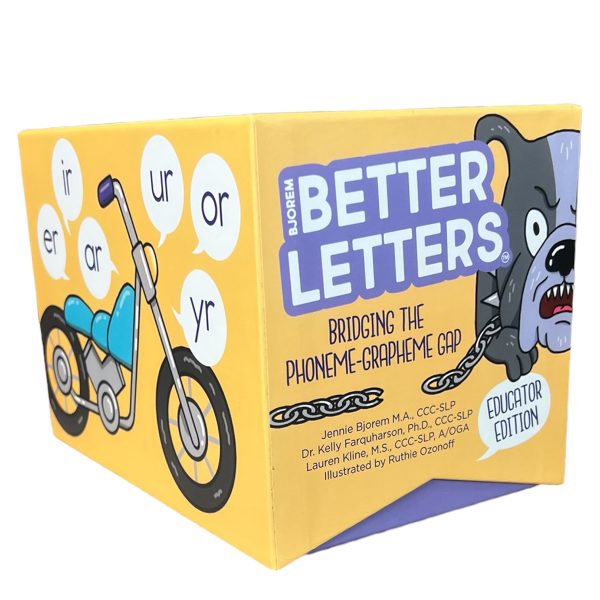 Bjorem Better Letters Educator Edition Bridging the Phonemic-Grapheme Gap *Pre-Order Item-Will Ship at a Later Date*