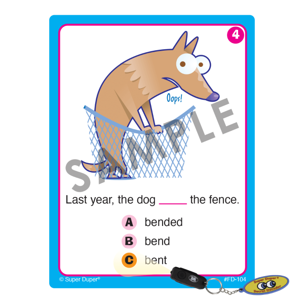 100 Irregular Past Tense Verbs Super Fun Deck - Image 5