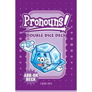 Pronouns Double Add-On Dice Deck-0