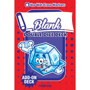 Blank Double Dice Add-On Deck-0